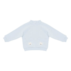Donsje - Sweat Foppe Polar Bear Organik Pamuk | Buz Mavisi