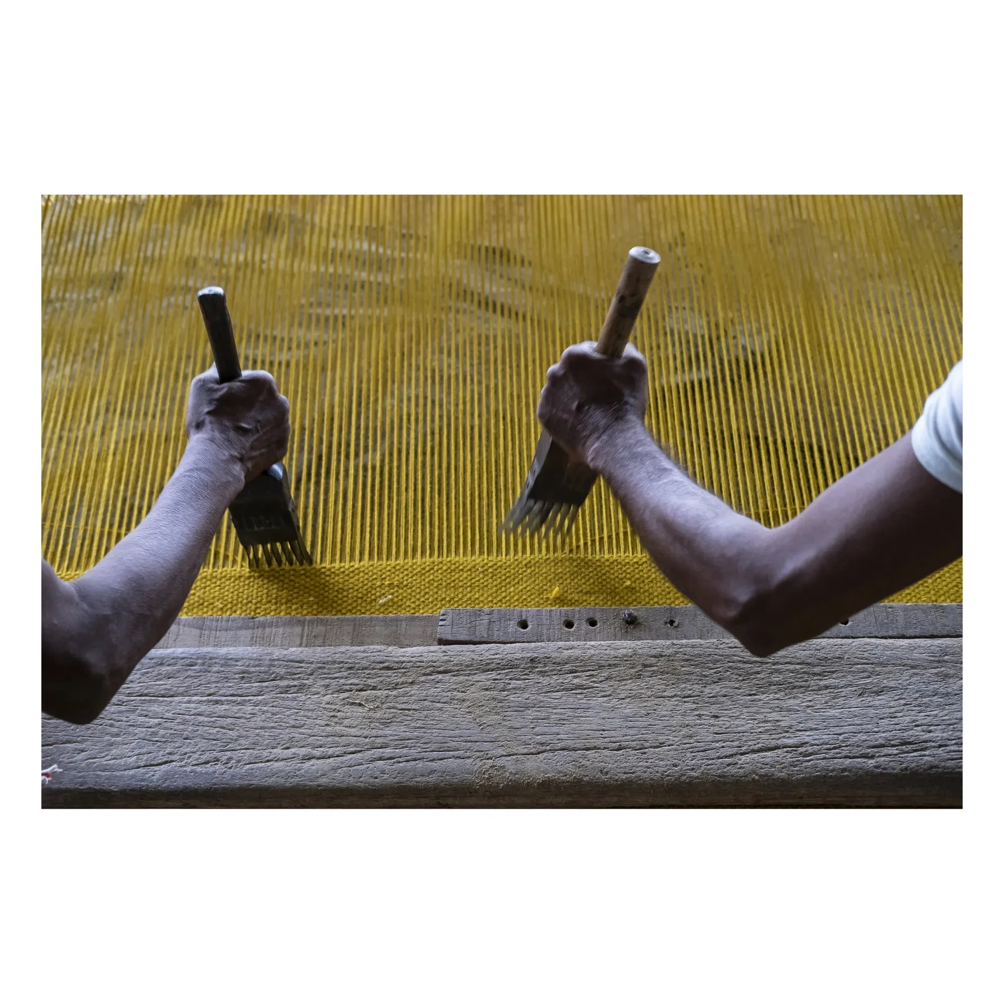 Nanimarquina - Colors New Zealand Wool Rug | Yellow