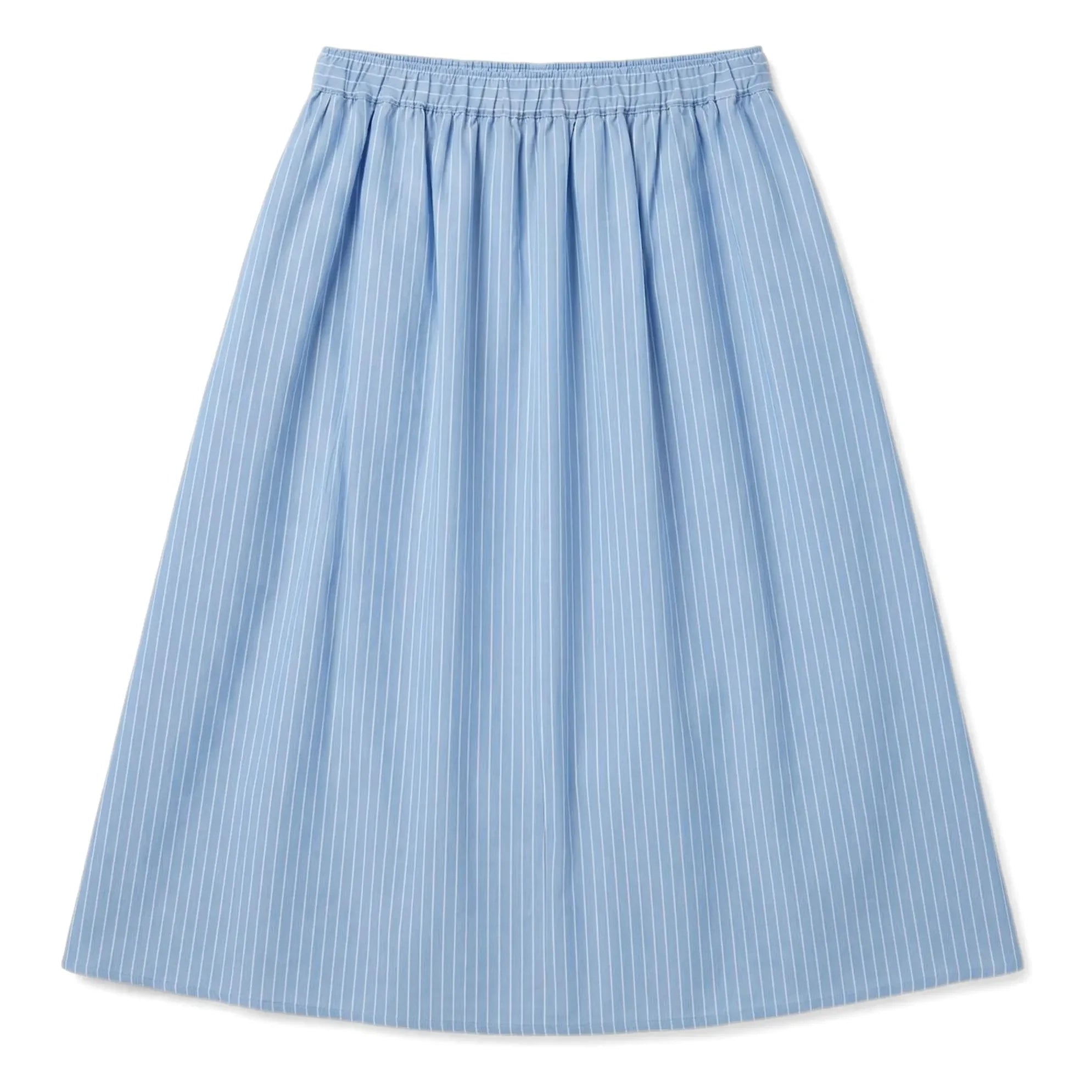 Smallable Woman - Striped Bruna Skirt | Light Blue