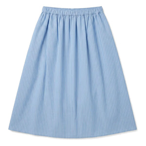 Smallable Woman - Striped Bruna Skirt | Light Blue