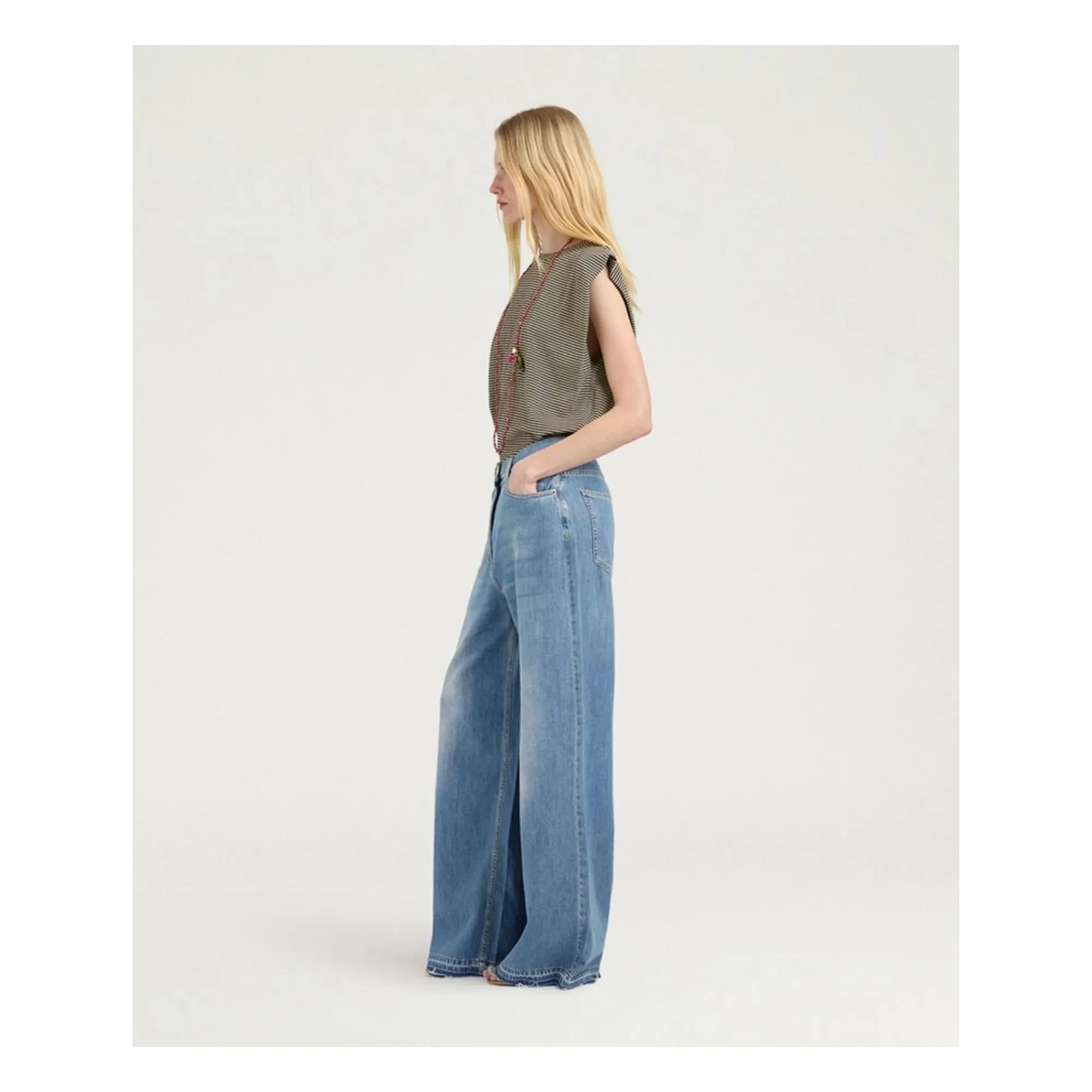 Momoni - Jean Aoki Cotton | Blue