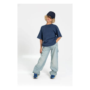 Smallable Kid - Nils Organic cotton t-shirt | Navy blue