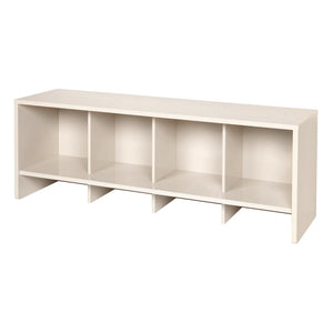 Broste Copenhagen - Tenna Low Lake Wooden Shelf | Light Gray