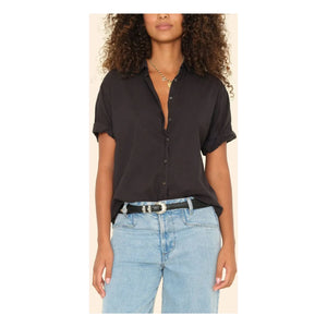 Xirena - Channing Cotton Poplin Shirt | Black