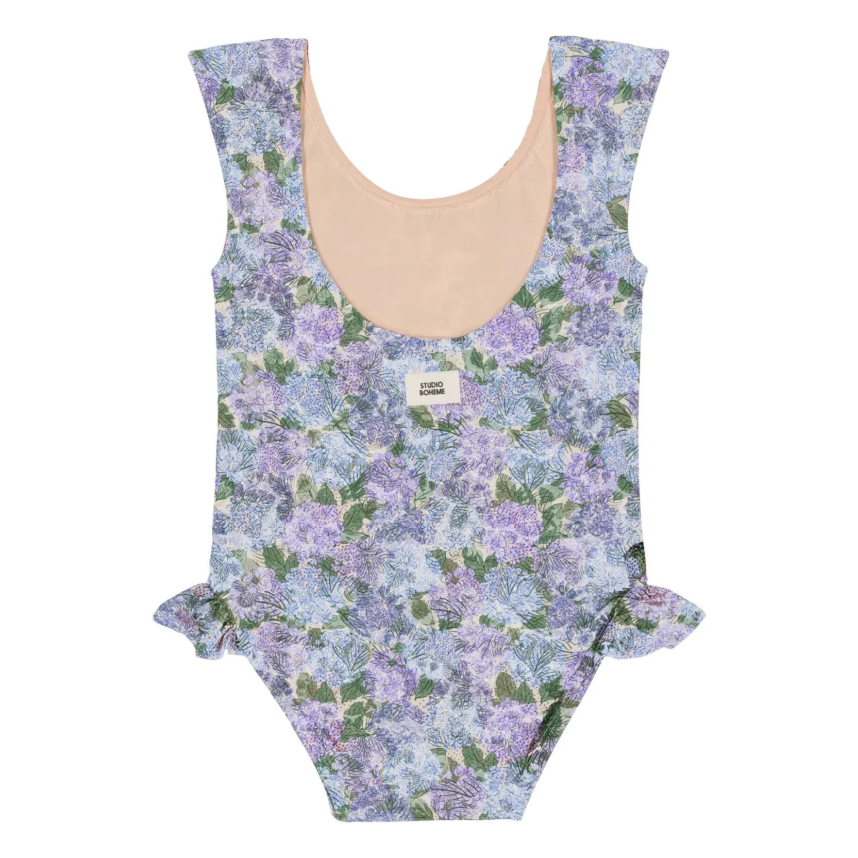 Studio Bohème - Ballerina Swimsuit Flowers Recycled Fibres | Lilac