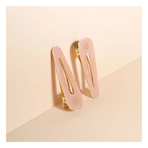 Bachca - Opaline Hair Clips - Set of 2 | Pink