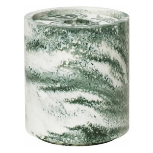 Ferm Living - Round Cotton Stick Container with Lid | Green