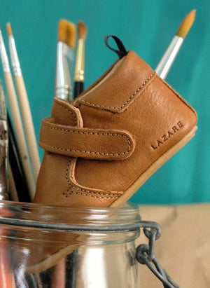 Lazare - Achilles Ultra Soft Slipper | Camel