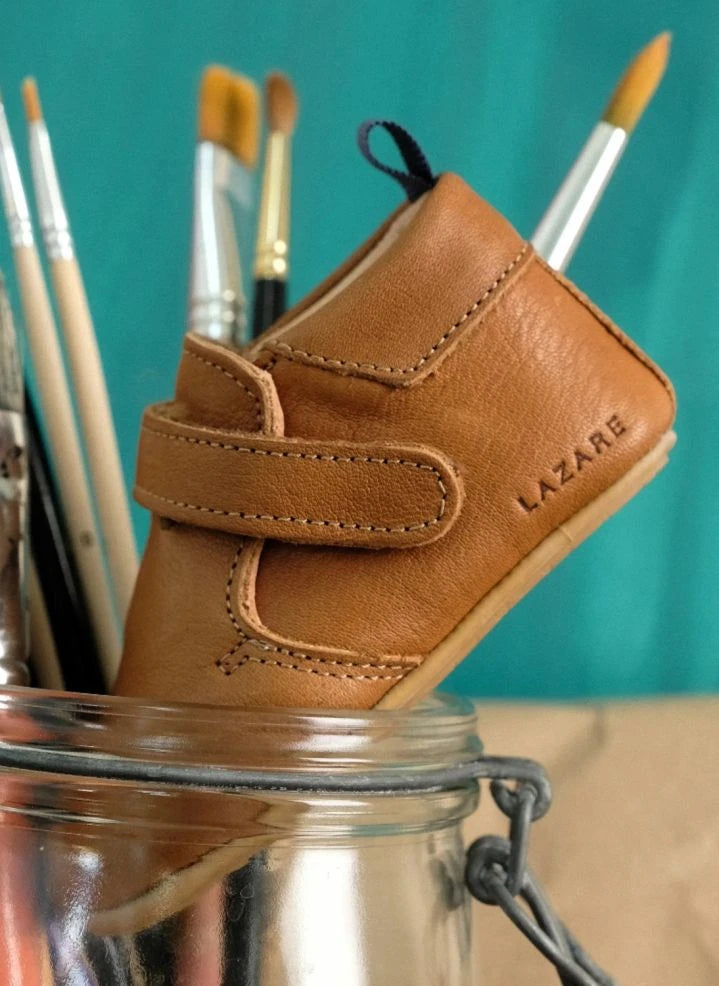 Lazare - Achilles Ultra Soft Slipper | Camel