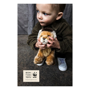 Bon Ton Toys - WWF - Lion Plush | Brown