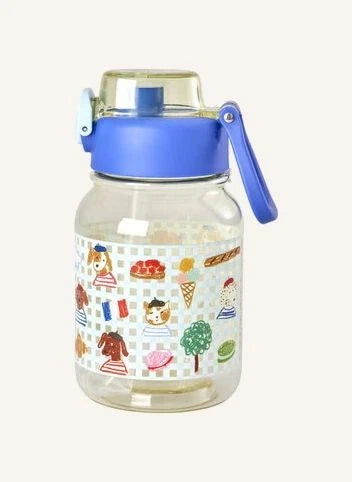 Rice - Paris Water Bottle | Blue