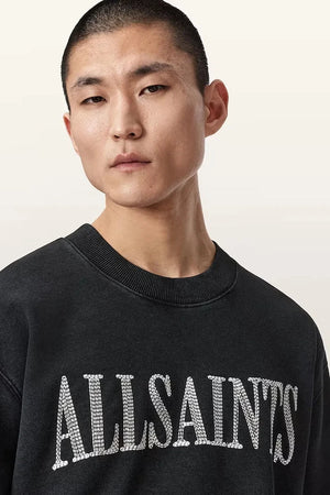 AllSaints erkek pamuklu sweatshirt DASH