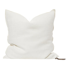 Maison de Vacances - Vice Versa Formentera Canvas Pillow | White