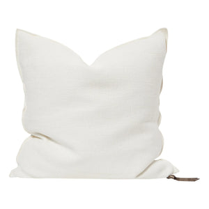 Maison de Vacances - Vice Versa Formentera Canvas Pillow | White