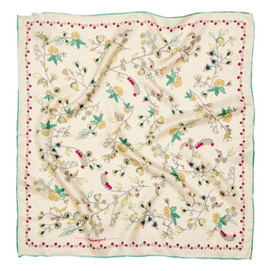 Becksöndergaard - Fairy Garden Silk Scarf | Cream
