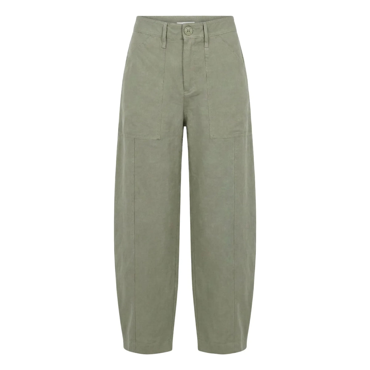 Vanessa Sposi - Vanessa Sposi X Laura Brown: Linen Cargo Pants | Khaki