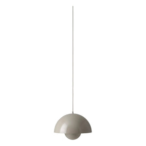 & Tradition - Flowerpot Pendant Lamp VP7 - Vener Panton | Taupe Gray