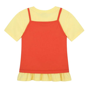 Jelly Mallow - 2-in-1 Detachable Banana T-Shirt | Yellow