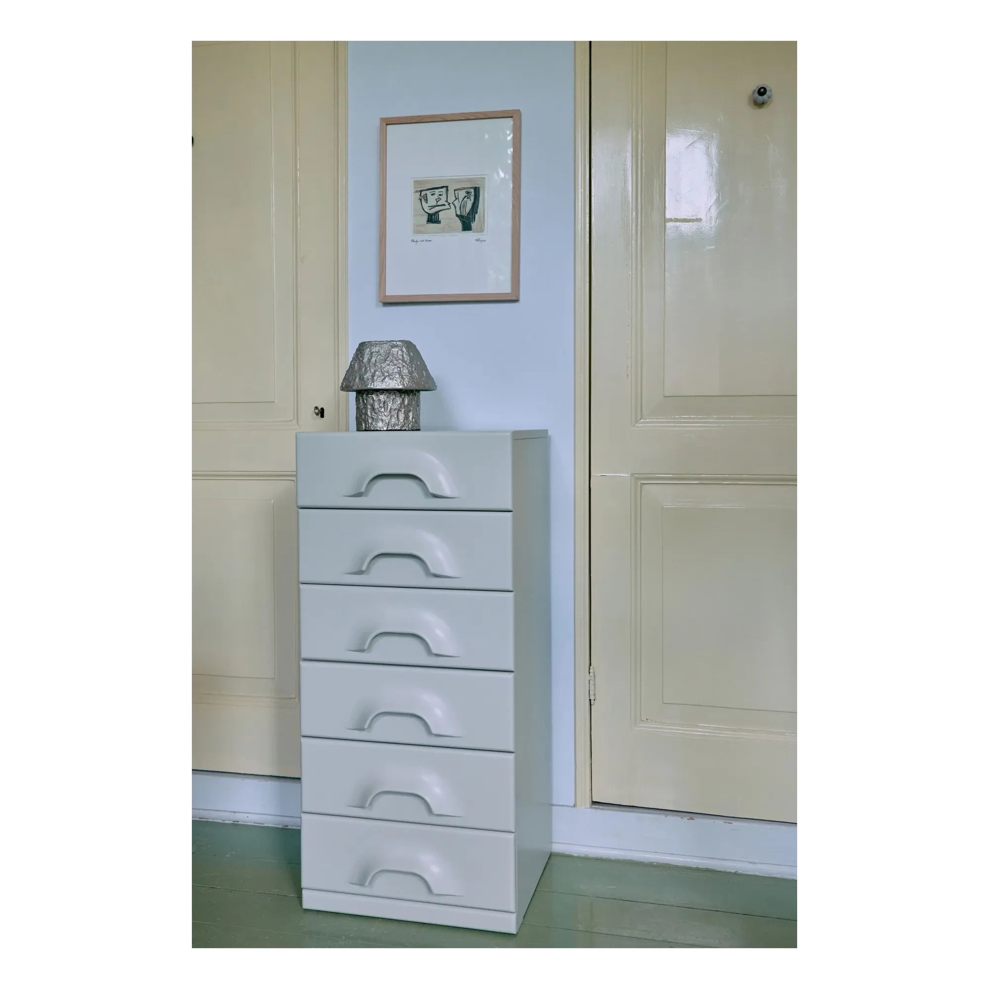 HKliving - 6-drawer dresser | Light Blue
