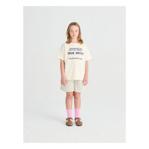 True Artist - Short No.13 Recycled Cotton | Gray Melange