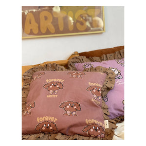 Studio Loco - Dog Steering Wheel Pillow | Dusty Pink