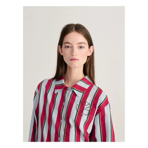 Bobo Choses - Organic Cotton Checked Flannel Pajamas | Red