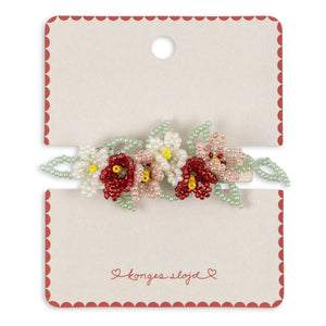 Konges Sløjd - Floral hair clip | Green water