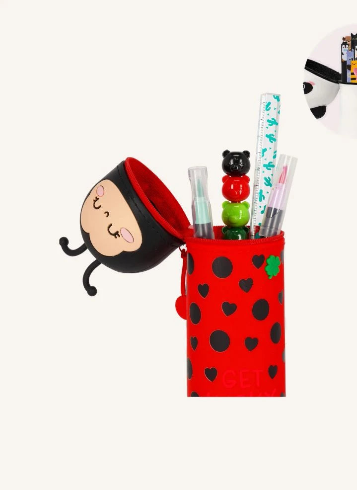 Legami - Ladybug Silicone Pencil Case