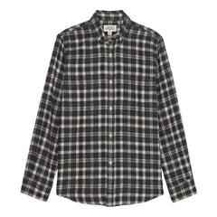 Hartford - Pitt Flannel Check Shirt | Carbon