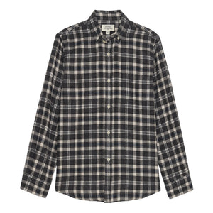 Hartford - Pitt Flannel Check Shirt | Carbon