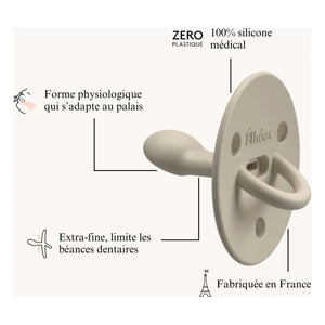 Elhée - Choochoo Billie Medical Silicone Pacifier Tips - Set of 3 | Pink