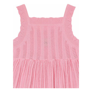 FUB - Organic Cotton Fine Knit Summer Dress | Candy Pink