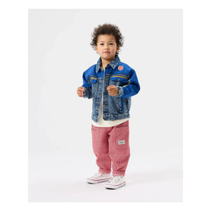 Goldie + Ace - Striped Pants | Red