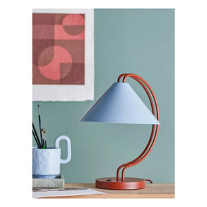 Bloomingville - Janya Table Lamp | Brick Red