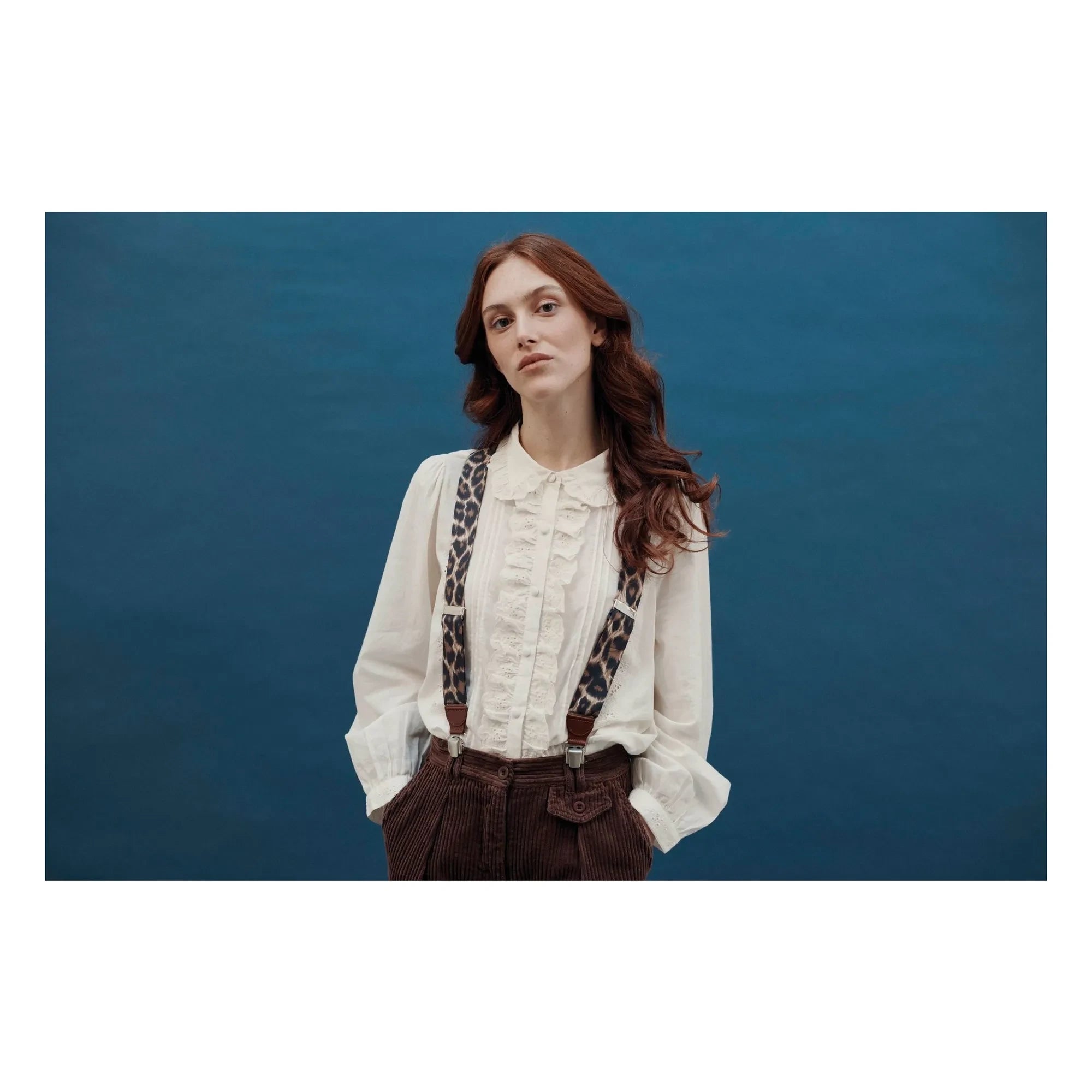 Emile et Ida - Charline Embroidered Blouse | Cream