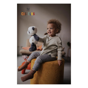 Bon Ton Toys - Panu the Panda Plush | Black/White