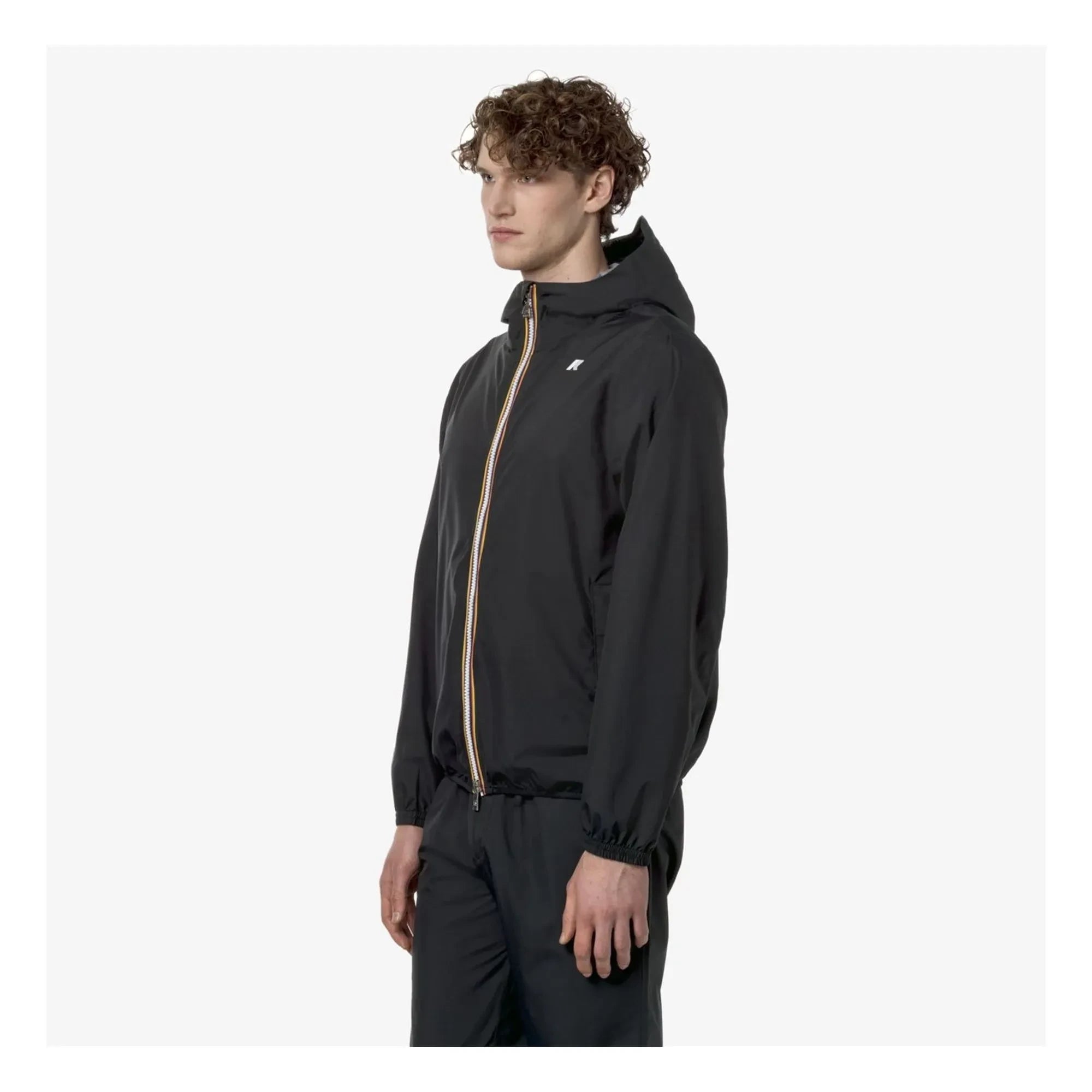 K-way - Jack Stretch Dot Jacket | Black