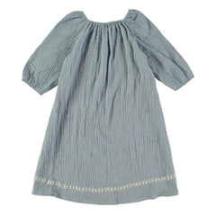 Risu Risu - Ostuni Organic Cotton Nightgown | Light Blue