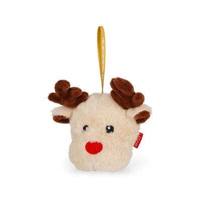 Legami - Reindeer Plush Toy Christmas Tree Decoration - Oh-Oh-Ohrnaments