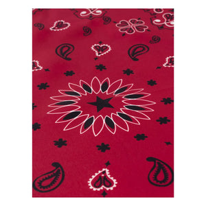 Call it by your name - Small Silk Bandana | Red
