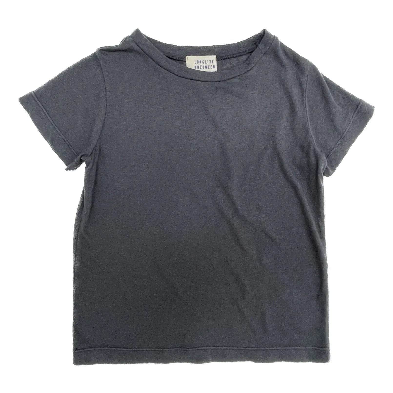 Longlivethequeen - Organic Cotton T-Shirt | Night Blue
