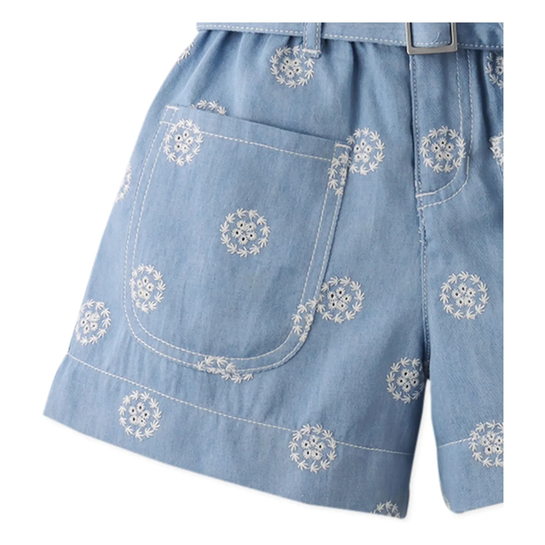 Gingersnaps - Amara Denim Shorts | Light Blue