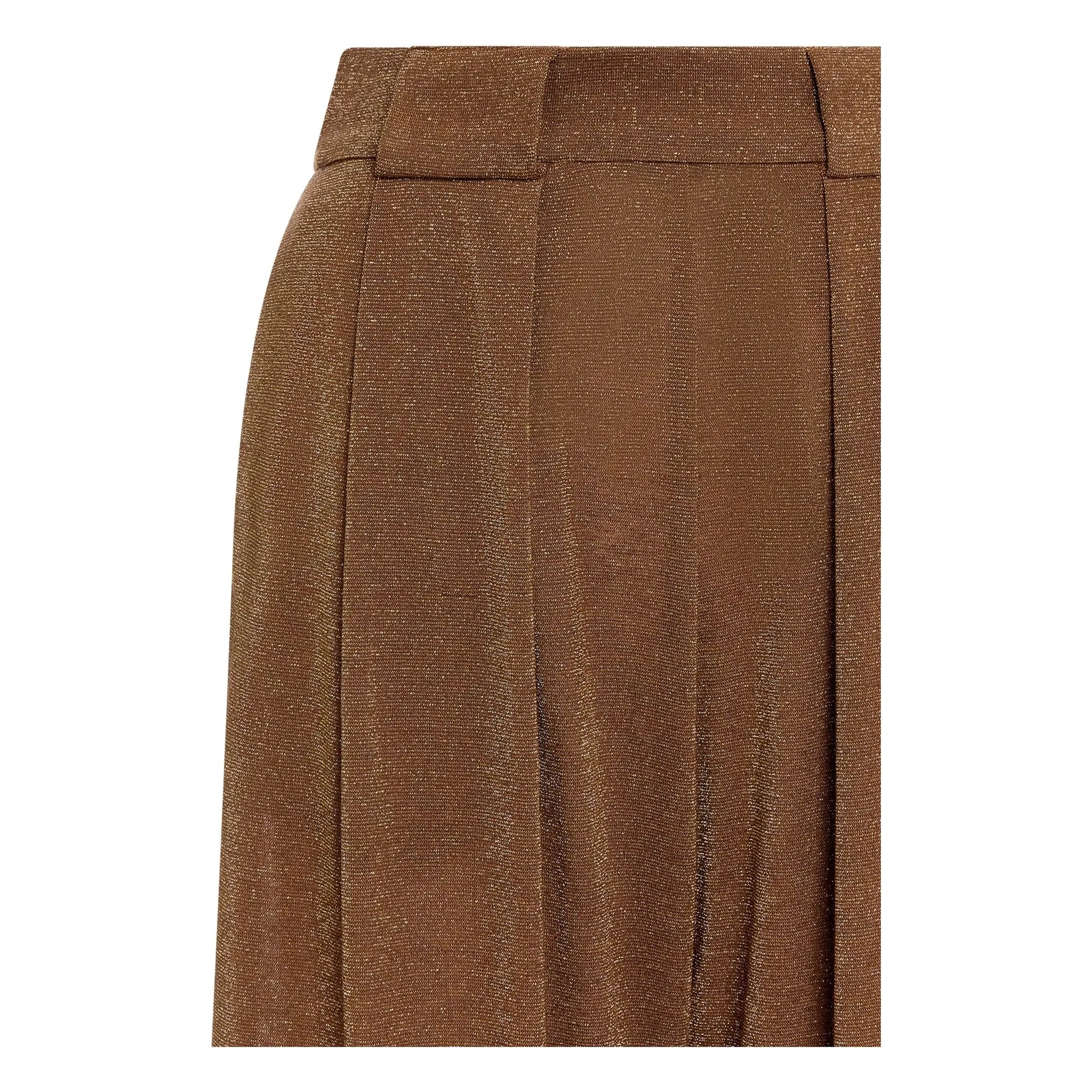 Momoni - Aspen Metallic Pants | Tobacco