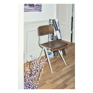 Hay - Result Smoked Oak Chair - Friso Kramer & Wim Rietveld Reproduction | Beige