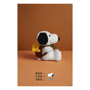 Bon Ton Toys - SNOOPY - Plush Toy with Woodstock in Bag