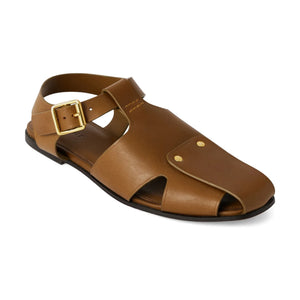 Soeur - Avril Leather Sandals | Bronze