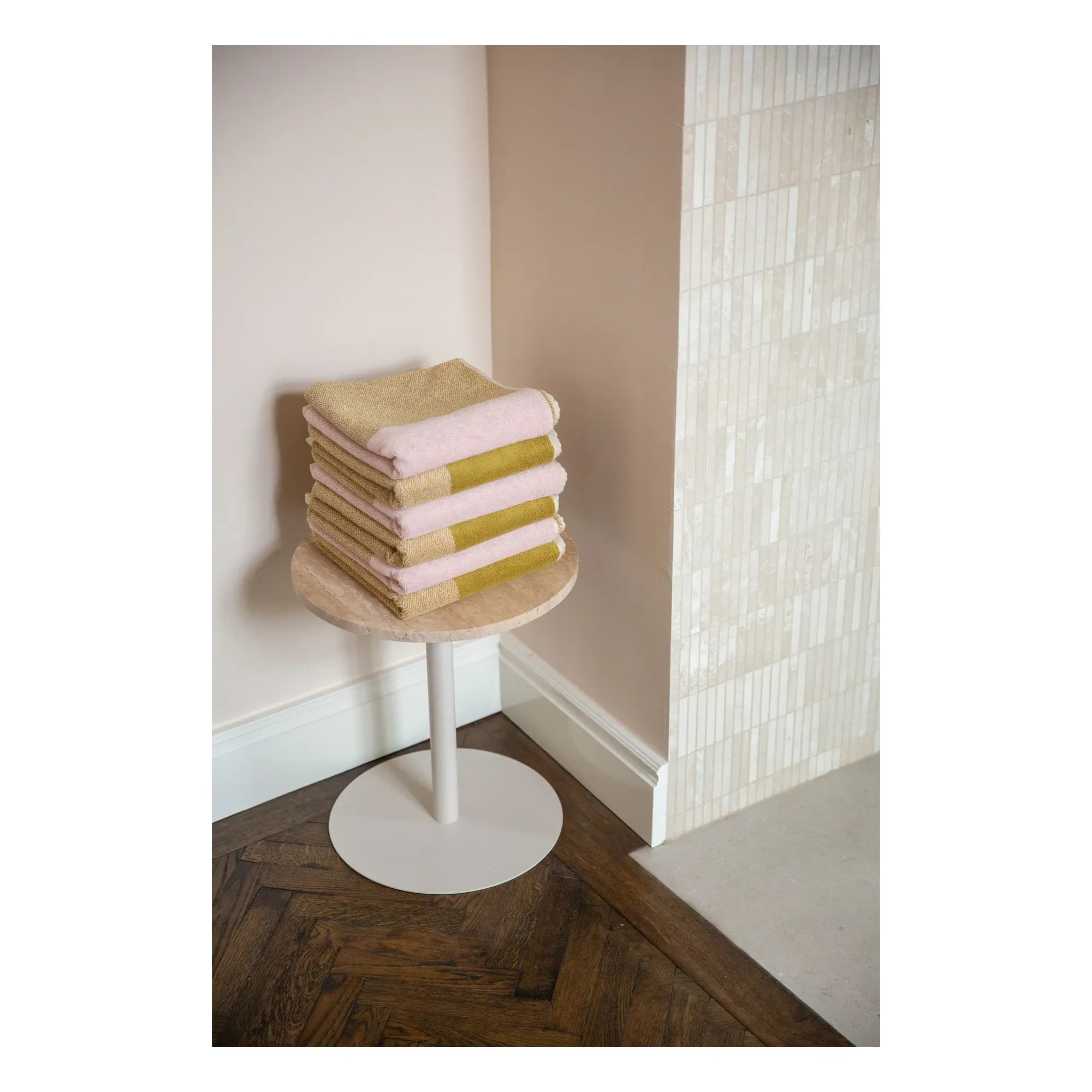 Suite 702 - Bathroom Towel, Lex Pott - Set of 2 | Olive