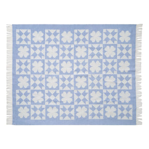 &Klevering - Checkered Patch Quilt | Blue