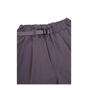 Kappy - Short Double-Pleated Wide | Purple