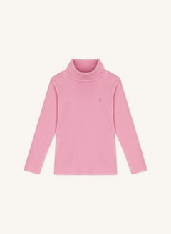 Petit Bateau - Organik pamuklu logolu balıkçı yaka | Pembe